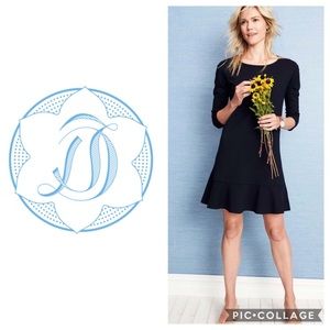 Draper James Solid Tulip Long Sleeve Dress